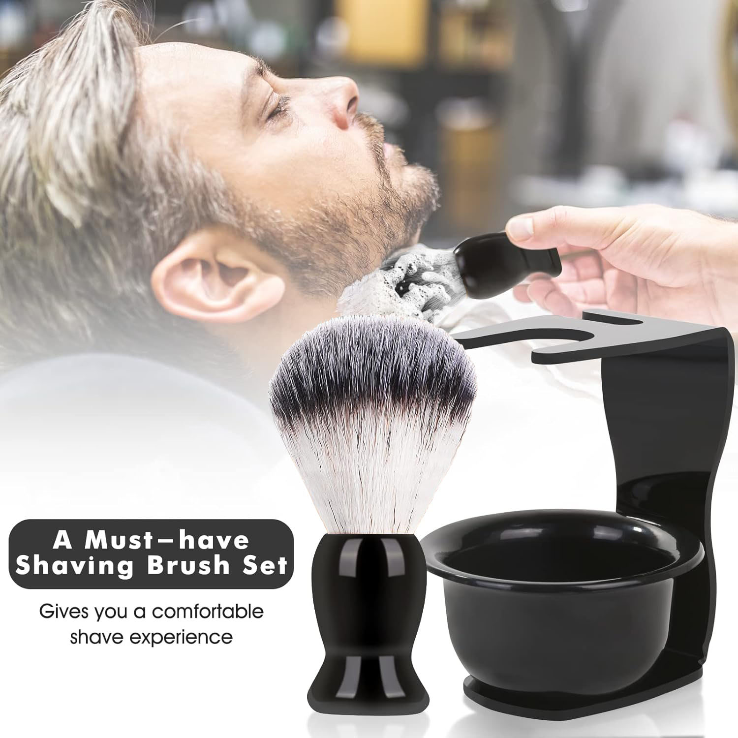 Professional Shaving Kit for M - Men'S Grooming Razor Kit recension och pris