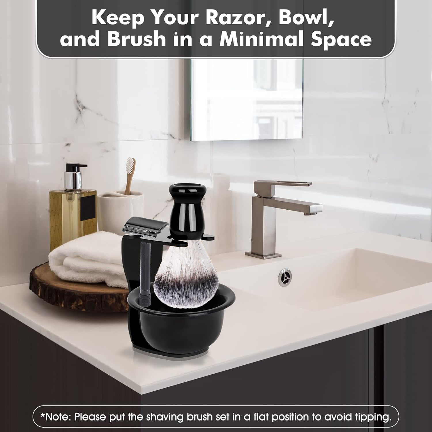 Professional Shaving Kit for M - Men'S Grooming Razor Kit recension och pris