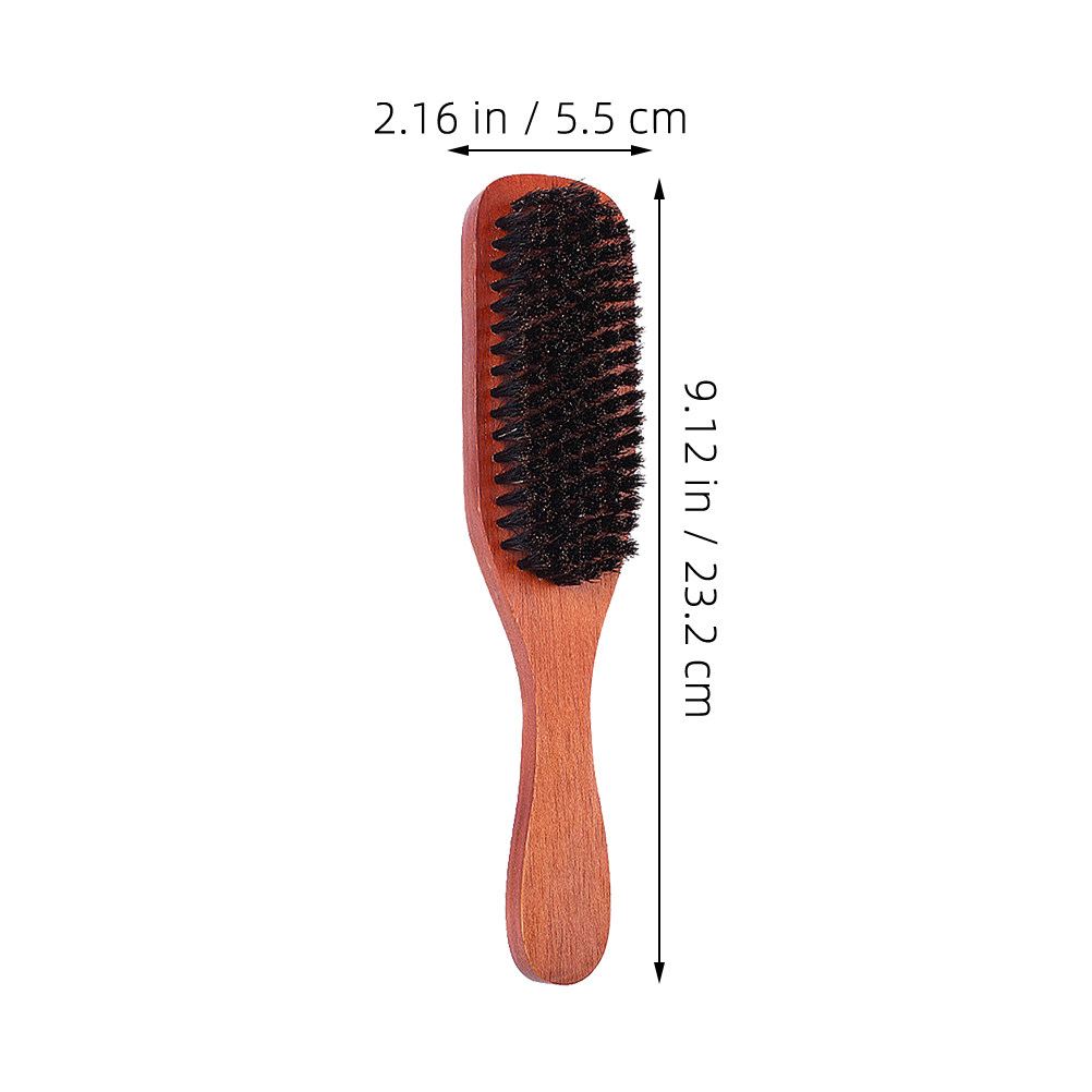 2Pcs Wooden Paddle Hair Comb B - Men'S Grooming Brush recension och pris