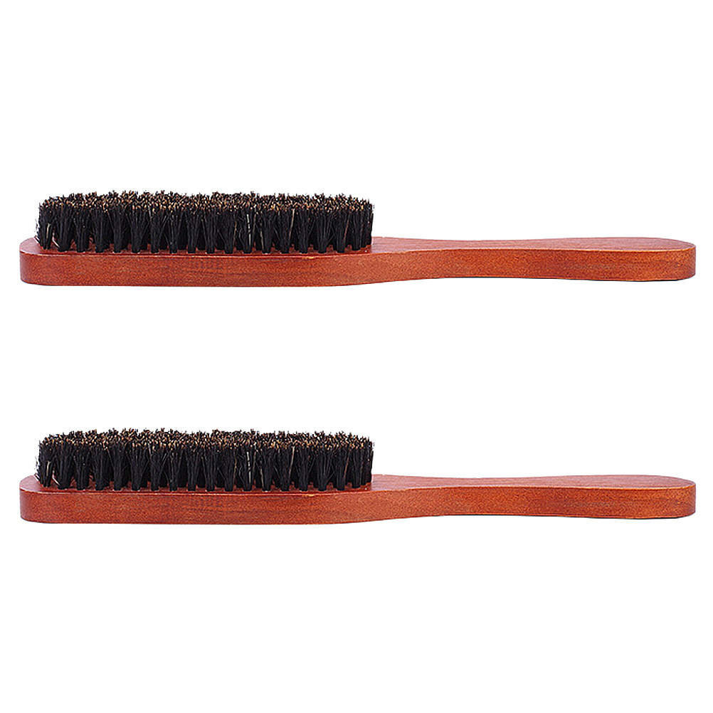 2Pcs Wooden Paddle Hair Comb B - Men'S Grooming Brush recension och pris