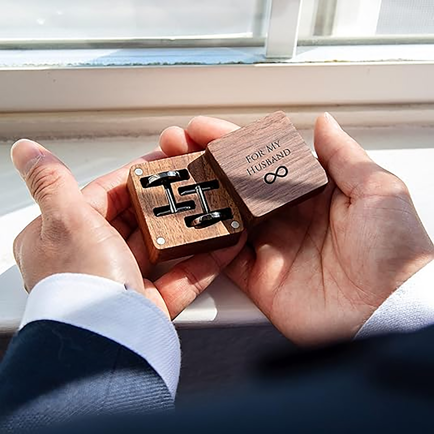 Custom Personalized Cufflinks  - Men'S Grooming Boxes recension och pris