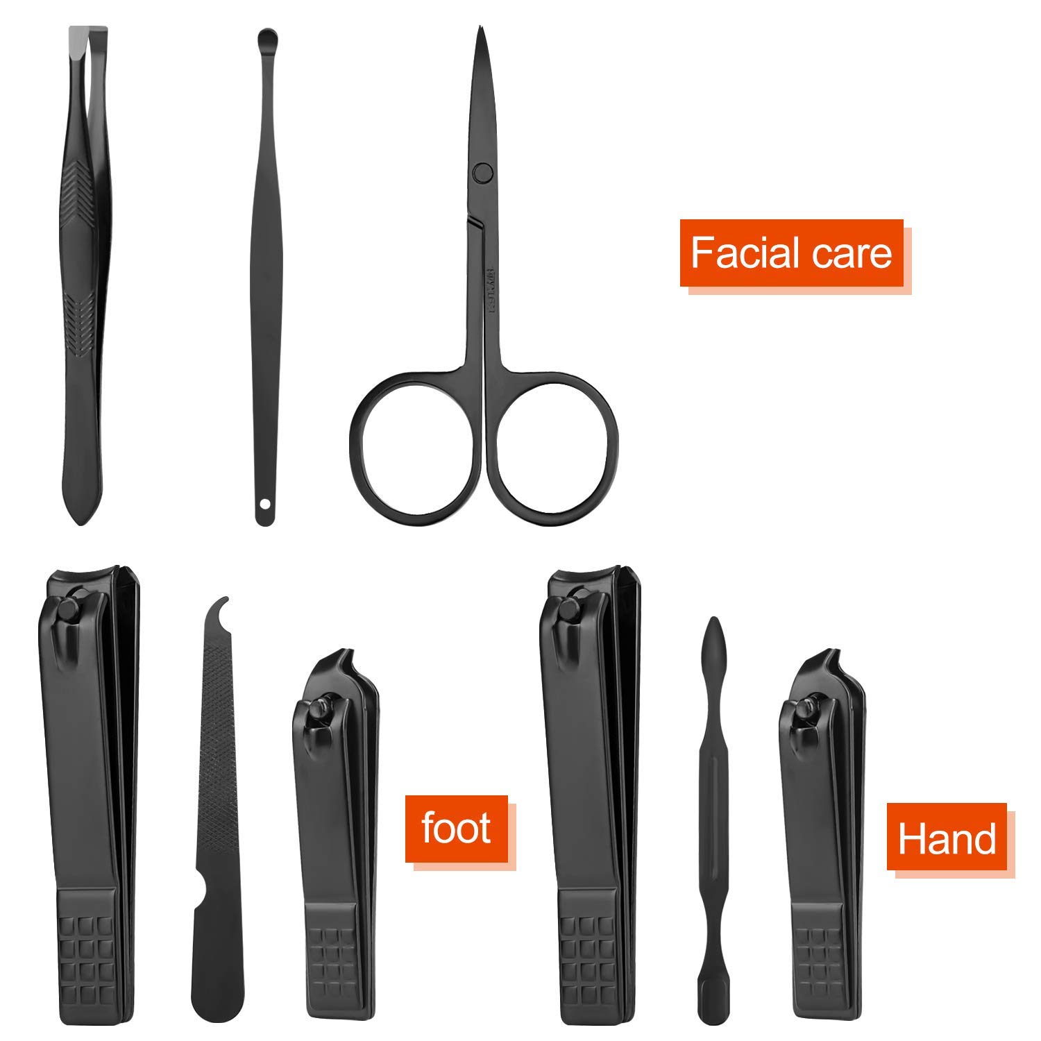 7-in-1 Nail Clipper Set for Me - Men'S Grooming Fingernails recension och pris