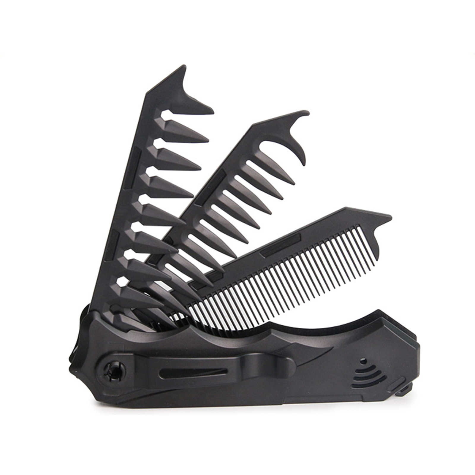Dual Tooth Folding Comb for Me - Men'S Grooming Brush recension och pris