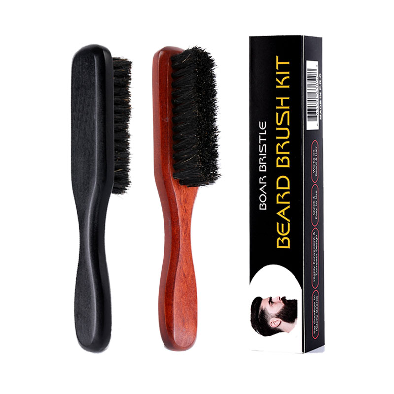 Natural Boar Bristle Beard Bru - Men'S Grooming Brush recension och pris