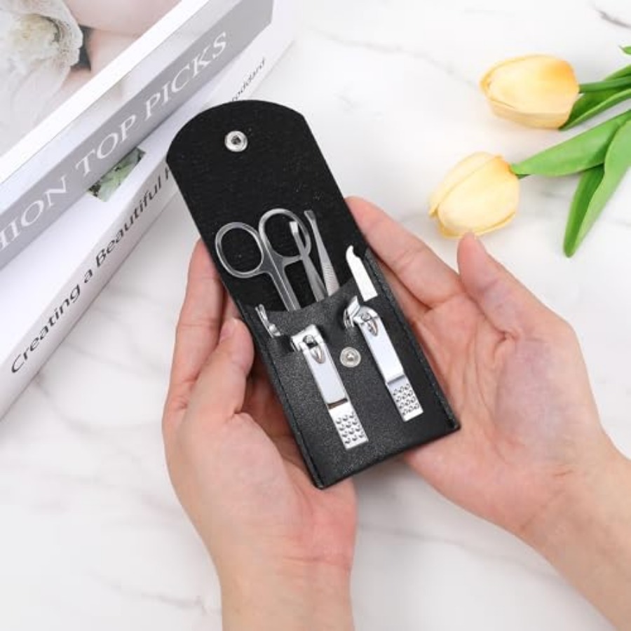 7 Pcs Travel Manicure Set Nail - Men'S Grooming Fingernails recension och pris
