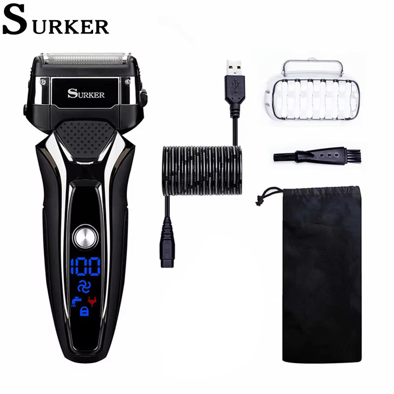 Surker Electric Shaver for Men - Men'S Grooming Razor Kit recension och pris