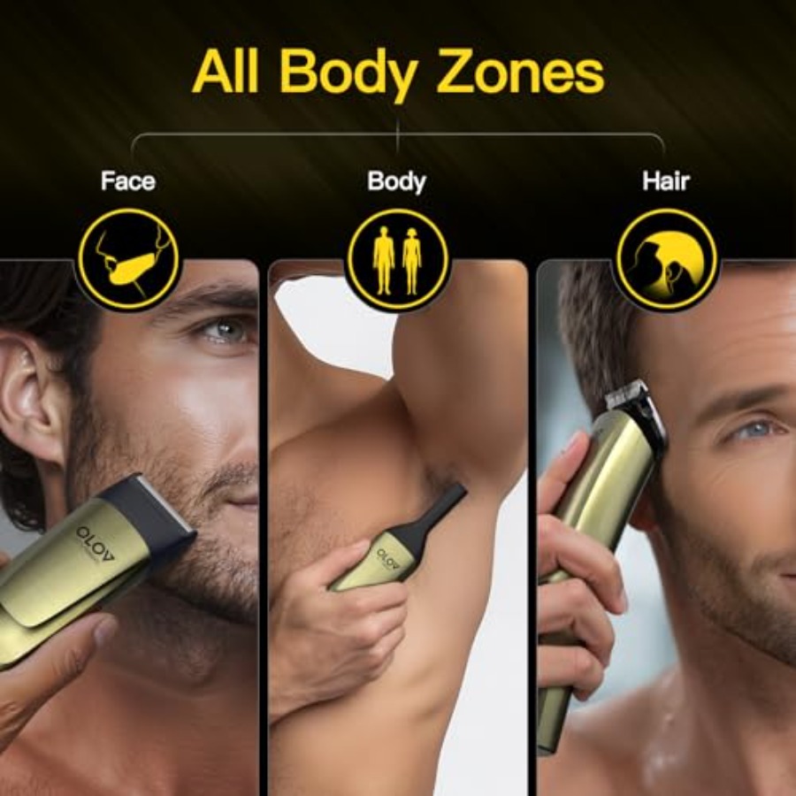 Cordless Beard Trimmer for Men - Men'S Grooming Razor Kit recension och pris