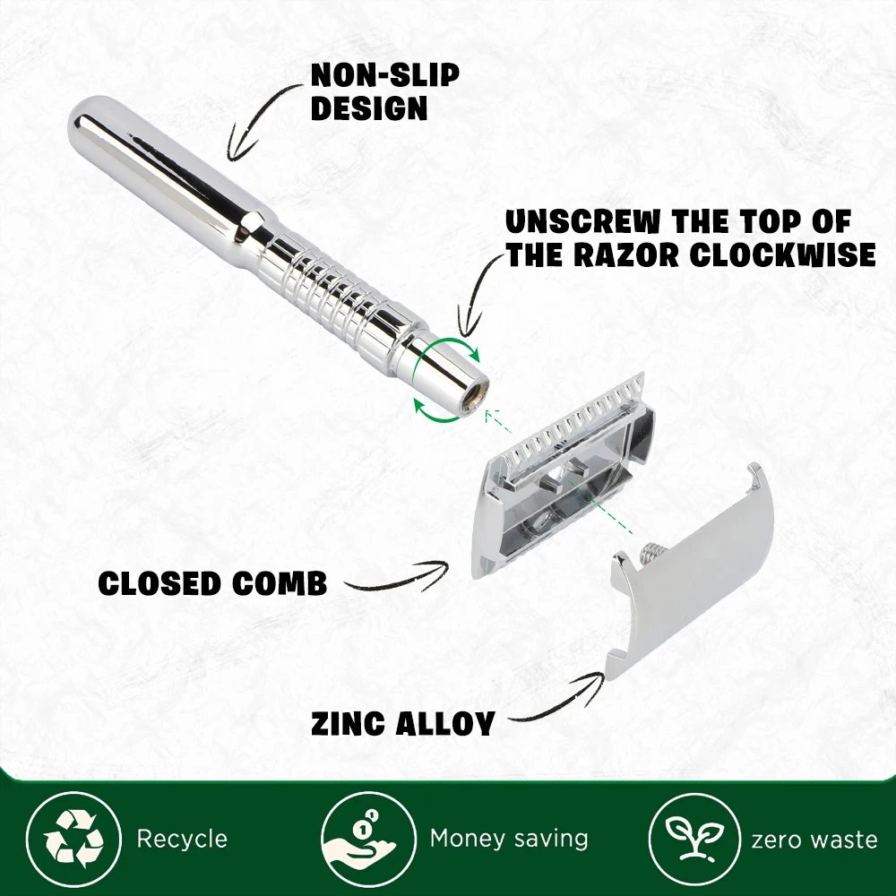RZACLEAECO-Friendly Safety Raz - Men'S Grooming Boxes recension och pris