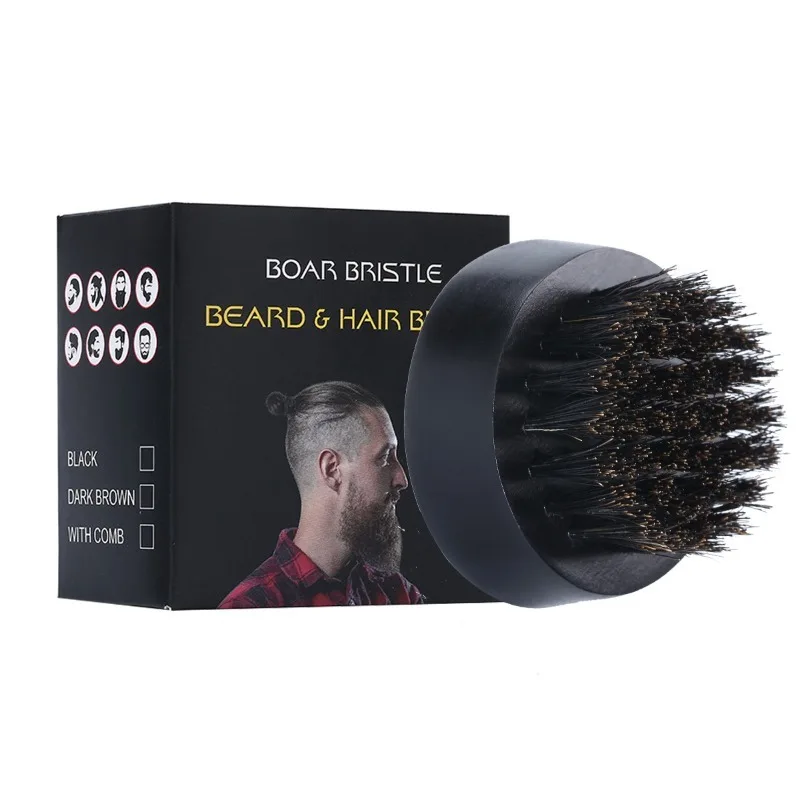 Beard Brush Man Boar Bristles  - Men'S Grooming Brush recension och pris
