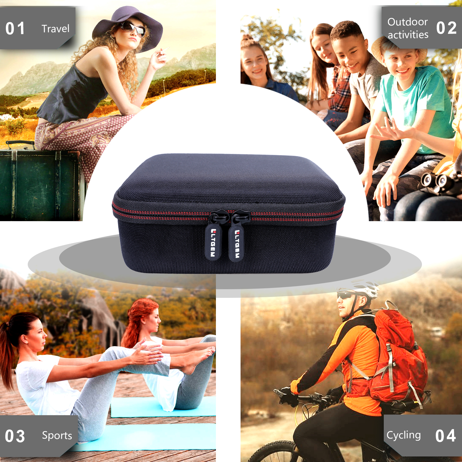 LTGEM Razor Case for Bald Men  - Men'S Grooming Razor Kit recension och pris