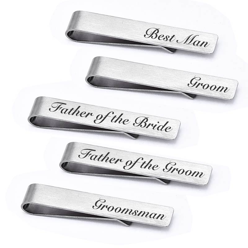 1 Piece Men's Tie Clip Stainle - Men'S Grooming Brush recension och pris