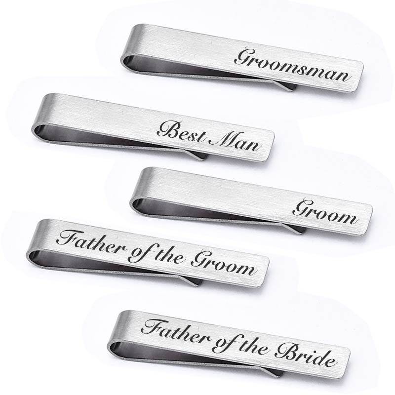 1 Piece Men's Tie Clip Stainle - Men'S Grooming Brush recension och pris