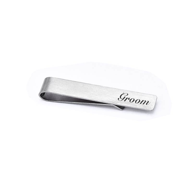 1 Piece Men's Tie Clip Stainle - Men'S Grooming Brush recension och pris