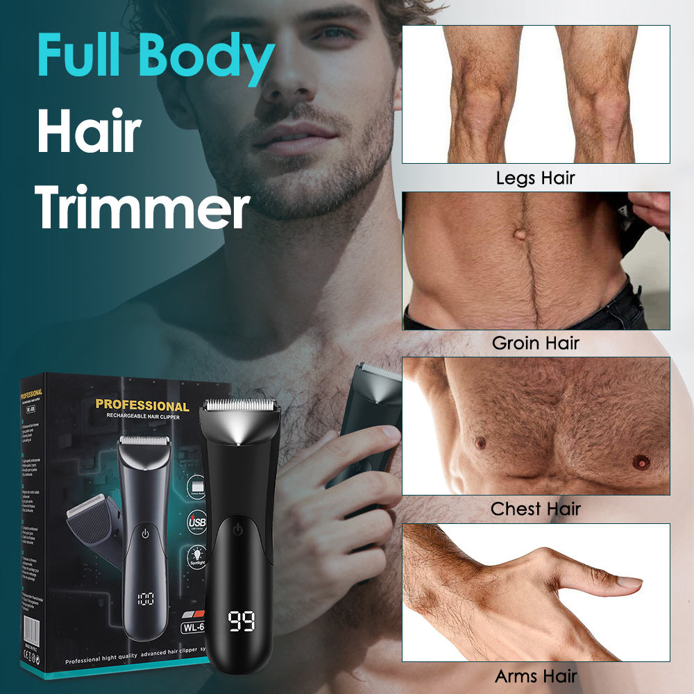 Man Beard Shaver Electric Groi - Men'S Grooming Razor Kit recension och pris