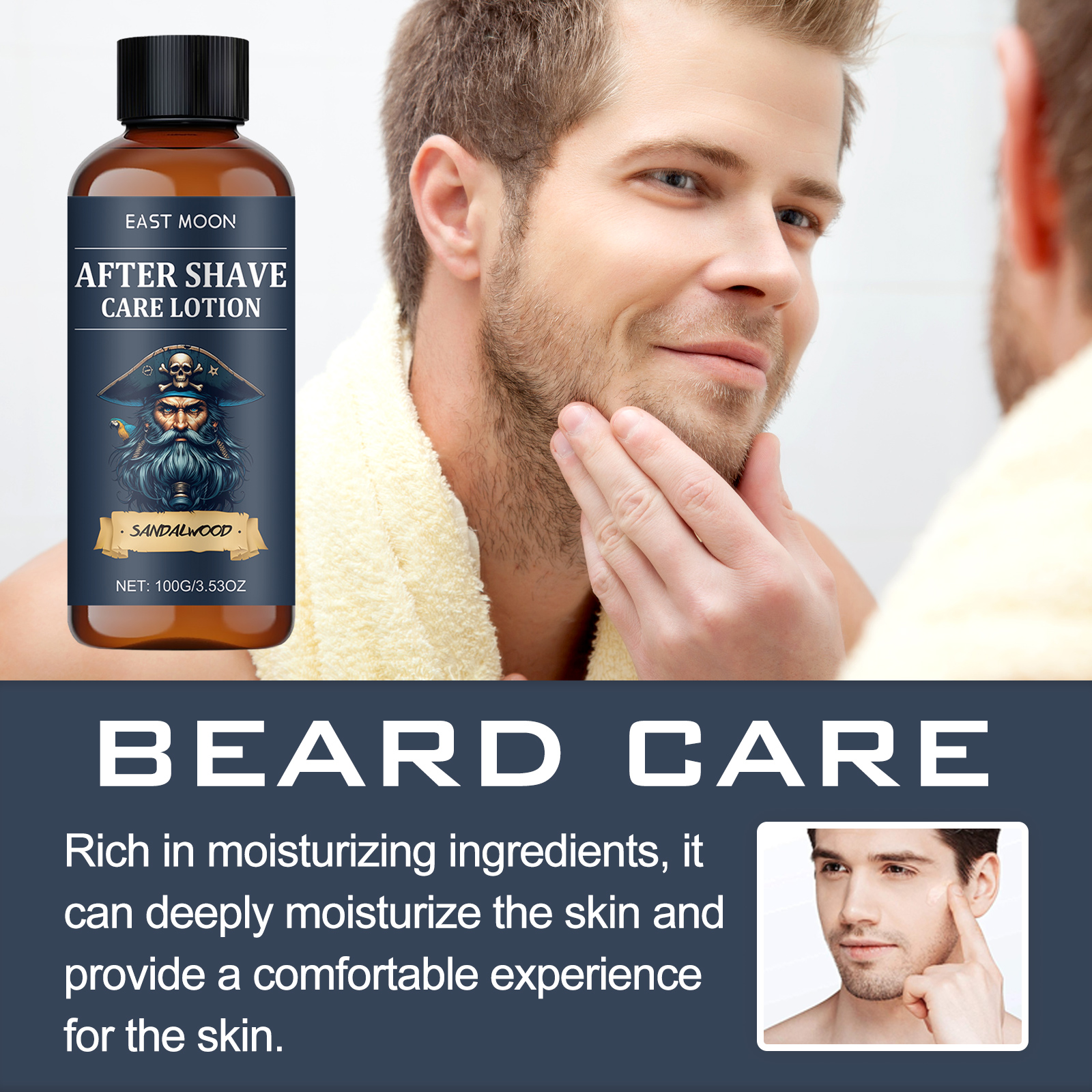 Men After Shave Cream Balm Pos - Aftershave Balm Mens recension och pris