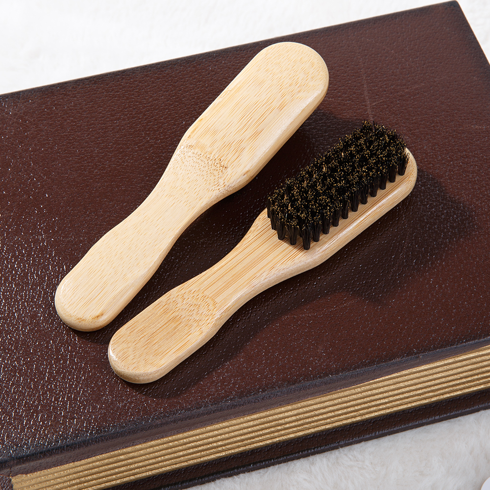Bamboo Wood Bristle Brush Redu - Men'S Grooming Brush recension och pris