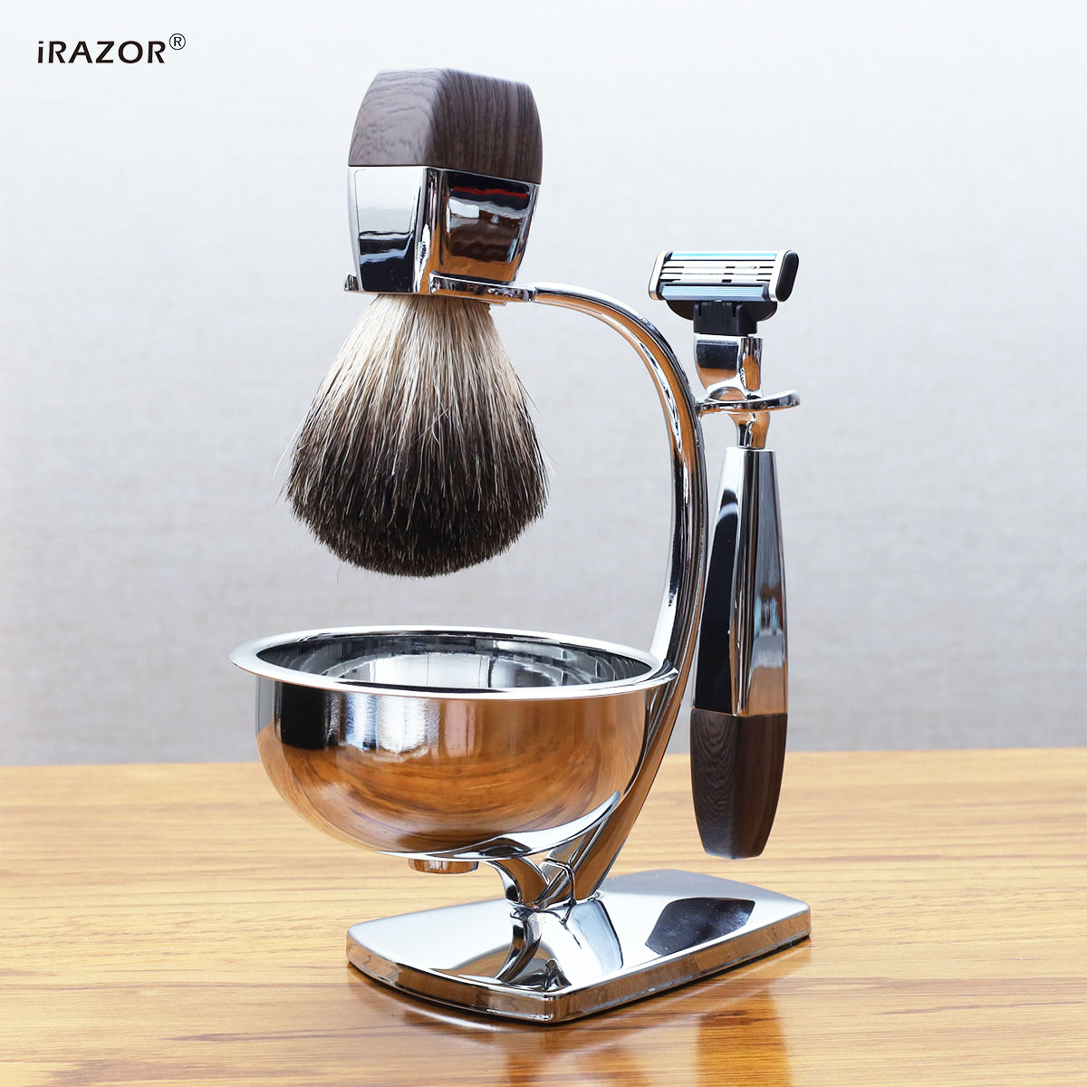 iRAZOR Professional Wet Shavin - Men'S Grooming Razor Kit recension och pris