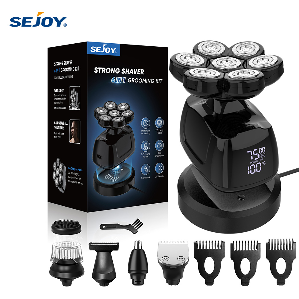 SEJOY Multifunctional 7D Head  - Men'S Grooming Razor Kit recension och pris
